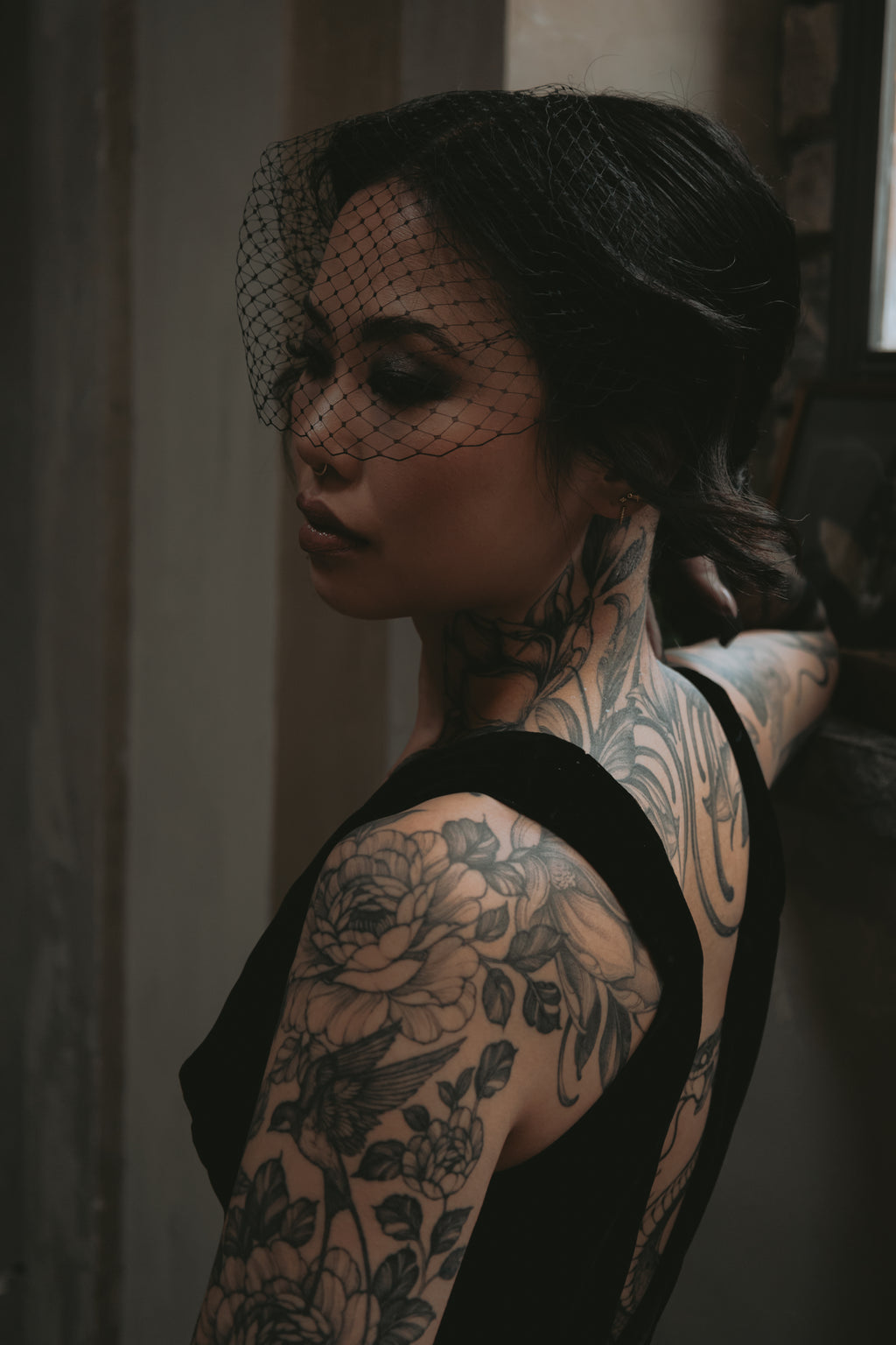 Eloise | Silk Velvet Wedding Gown