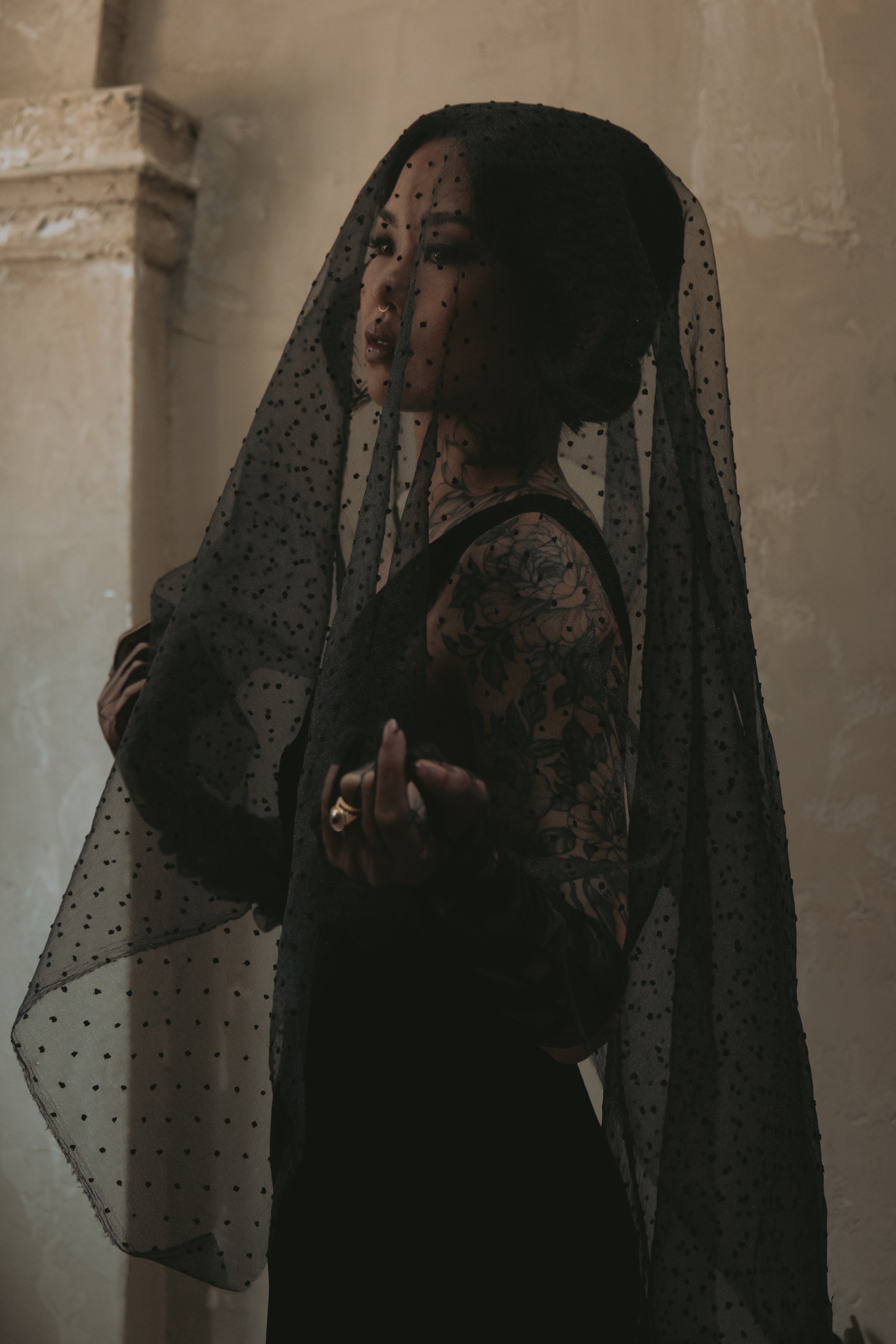 Eloise | Silk Velvet Wedding Gown