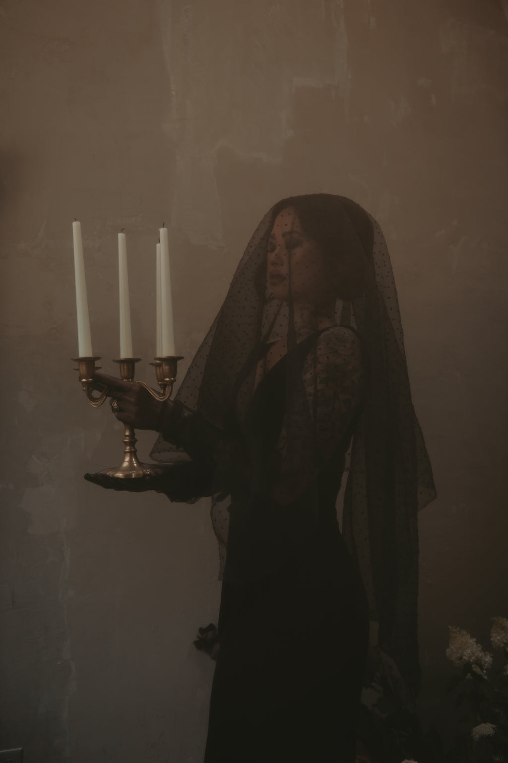 Eloise | Silk Velvet Wedding Gown