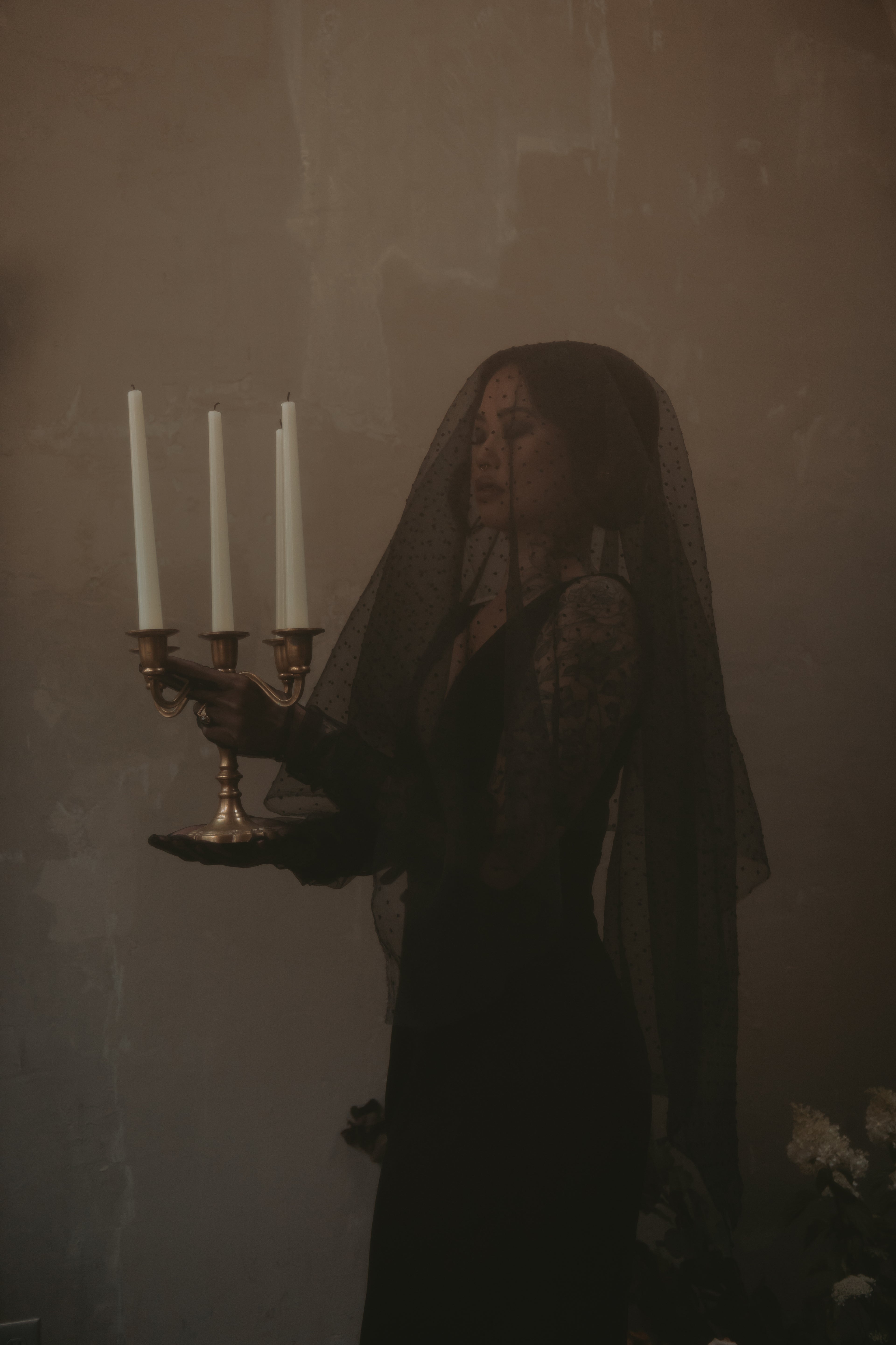 Eloise | Silk Velvet Wedding Gown